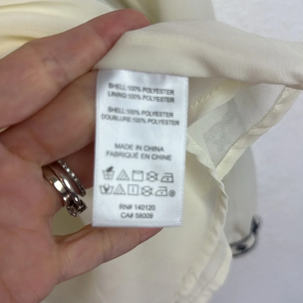 New nwt Stella & Dot Maette Lela Embroidered Blouse top M - Picture 9 of 13